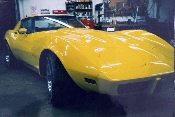 1977 Chevrolet Corvette Yellow for $0 Build Credit, Poor Credit,