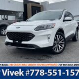 2022 Ford Escape Titanium for $0 Build Credit, Poor Credit,