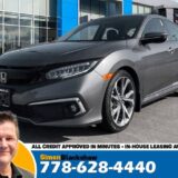 2019 Honda Civic Sedan Touring for $0 Build Credit, Poor