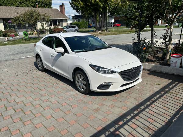 2015 Mazda3 GX Skyactiv Low KM No Accidents for $0