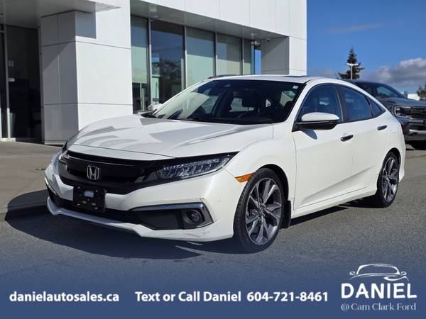 2019 Honda Civic Touring FWD for $0 Build Credit, Poor