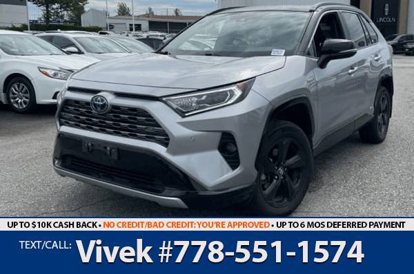 2020 Toyota RAV4 Hybrid XLE for $0 Build Credit, Poor