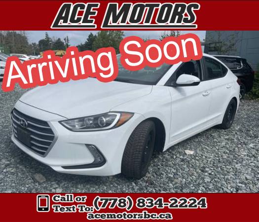 2018 Hyundai Elantra GL Auto for $0 Build Credit, Poor