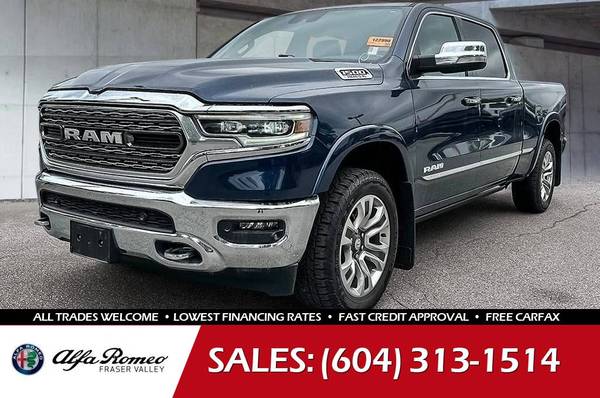 2022 Ram 1500 Limited 5.7L V8 for $0 Build Credit,