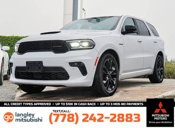 2022 Dodge Durango R/T Plus AWD for $0 Build Credit,