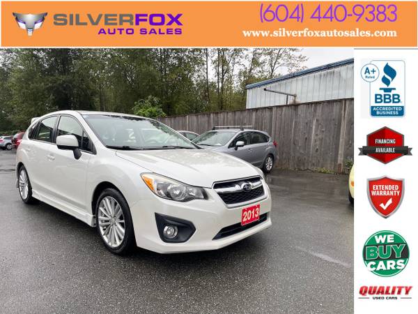 2013 Subaru Impreza AWD Sport Package for $0 Build Credit,