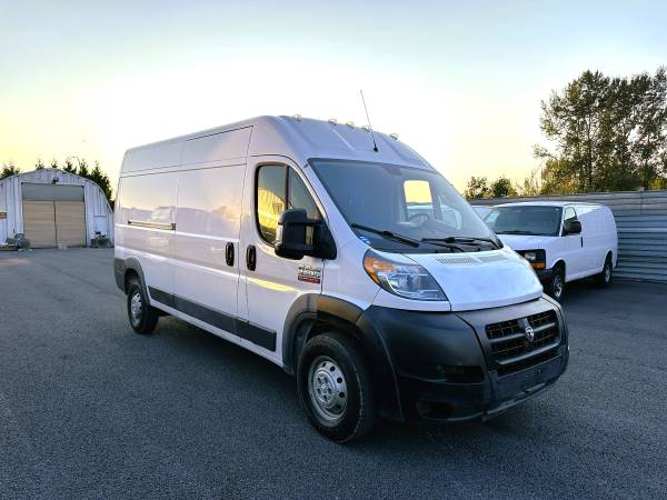 2018 Ram ProMaster 3500 High Roof Extended Van for $0