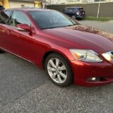 2008 Lexus GS 350 Red Pearl Metallic for $0 Build