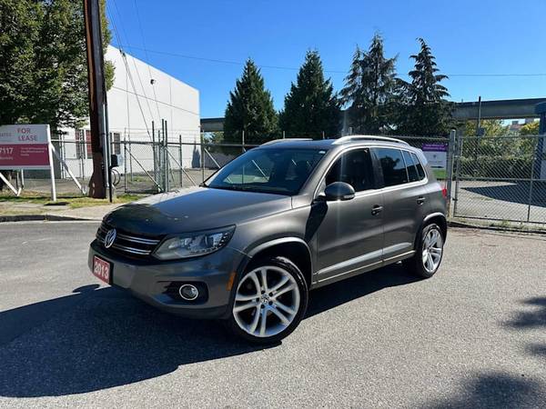 2013 Volkswagen Tiguan R-Line for $0 Build Credit, Poor Credit,