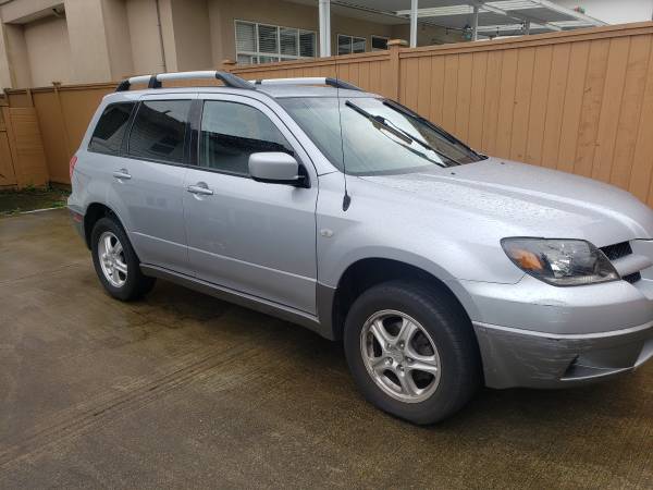 2004 Mitsubishi Outlander AWD Low KMs for $0 Build Credit,