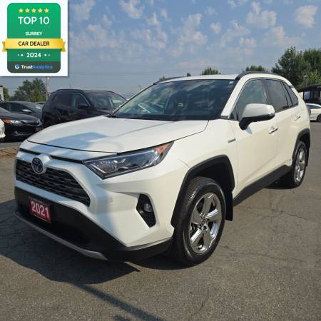 2021 Toyota RAV4 Hybrid Limited AWD Certified Rebuilt Title for