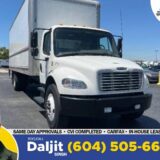 2018 Freightliner M2 26' Box with Liftgate and Air Brakes