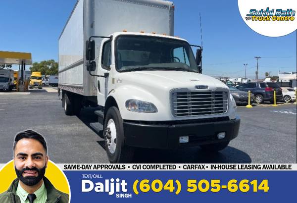 2018 Freightliner M2 26' Box with Liftgate and Air Brakes