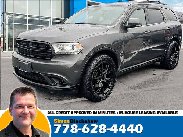 2016 Dodge Durango Limited AWD for $0 Build Credit, Poor