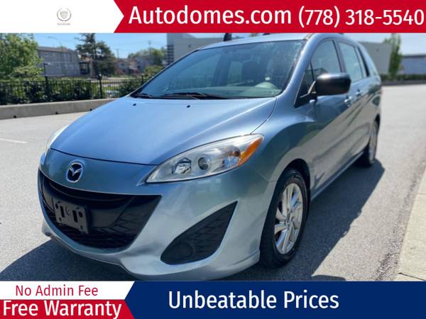 2013 Mazda 5 Touring for $0 Build Credit, Poor Credit,