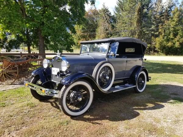 1928 Model A Phaeton Price Reduced for $0 Build Credit,