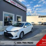 2017 Toyota Corolla LE Auto for $0 Build Credit, Poor