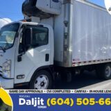 2015 Isuzu NPR 16' Box Truck with Carrier Reefer and