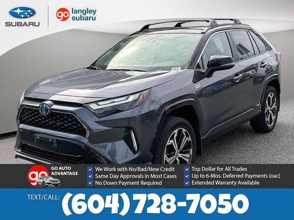 2022 Toyota RAV4 Prime XSE AWD for $0 Build Credit,