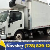 2015 Isuzu NQR 16' Box Truck with Carrier Reefer and