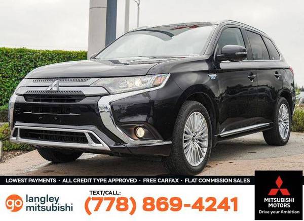 2019 Mitsubishi Outlander PHEV AWD Trim for $0 Build Credit,