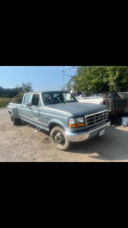 1995 Ford F350 Dually Long Box Crew Cab 351 Motor