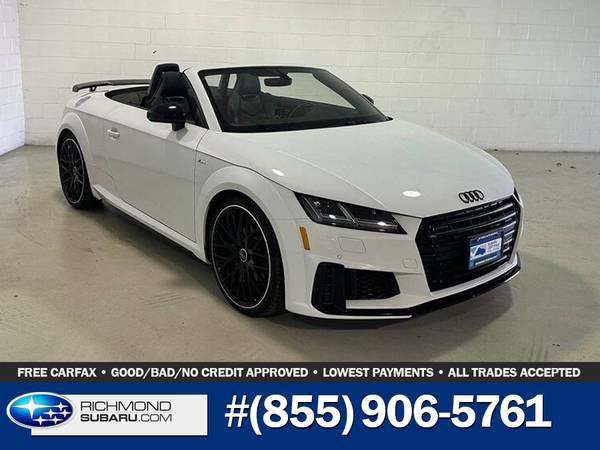 2023 Audi TT S Line Convertible for $0 Build Credit,