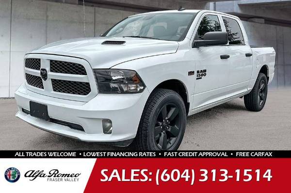 2022 Ram 1500 Classic Express Certified for $0 Build Credit,