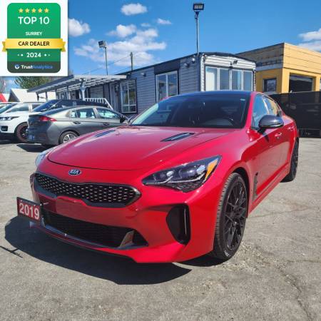 2019 Kia Stinger GT-Line AWD for $0 Build Credit, Poor