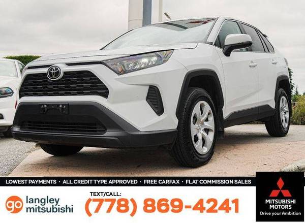 2023 Toyota RAV4 LE AWD for $0 Build Credit, Poor