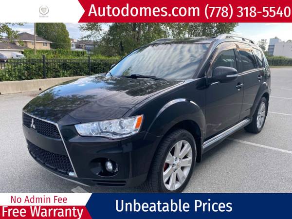 2010 Mitsubishi Outlander 4WD GT 7-Passenger for $0 Build Credit,