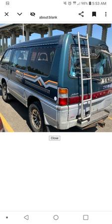 1995 Delica 4x4 RHD Van for $0 Build Credit, Poor