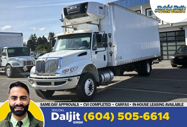 2018 International 4300 Reefer for $0 Build Credit, Poor Credit,