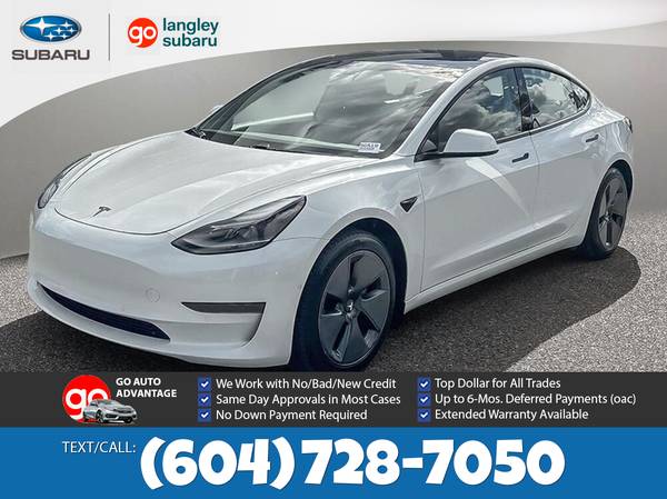 2021 Tesla Model 3 Long Range for $0 Build Credit,