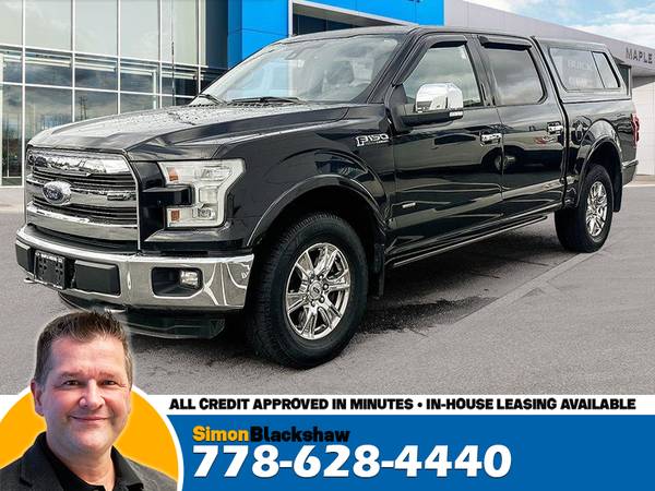 2016 Ford F-150 Ecoboost 3.5L V6 AWD Heated/Cooled Leather Seats