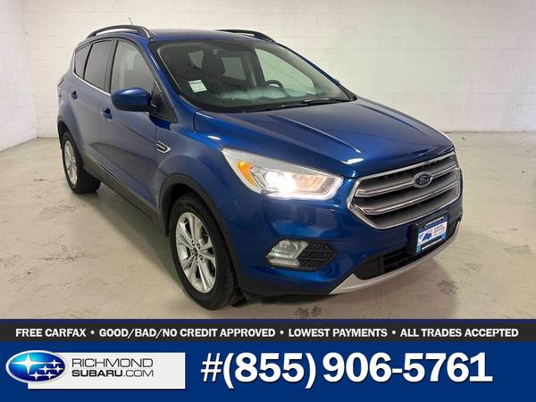 2017 Ford Escape SE 4X4 for $0 Build Credit, Poor