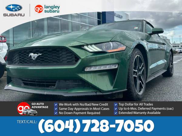 2023 Ford Mustang GT Premium Convertible for $0 Build Credit,