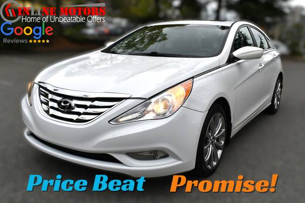 2013 Hyundai Sonata Limited for $0 Build Credit, Poor Credit,