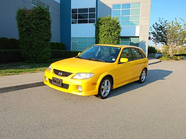 2002 Mazda Protege5 ES Wagon Automatic Yellow 165,000 KM for