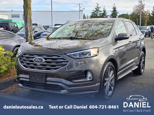 2019 Ford Edge Titanium AWD for $0 Build Credit, Poor