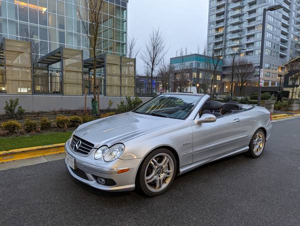 2005 CLK55 AMG Convertible with Collector's Plates for $0 Build