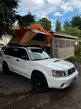 2003 Subaru Forester Roof Tent Trim for $0 Build Credit,