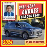 2024 Hyundai Palisade Ultimate AWD - 15,991 KMs - Leather