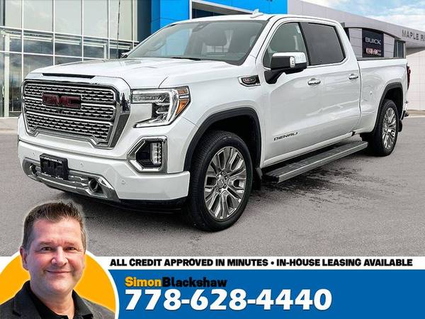 2022 GMC Sierra 1500 Limited Denali 6.2L - One Owner,