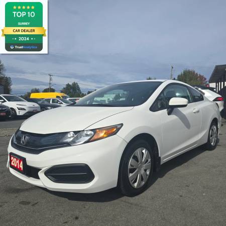 2014 Honda Civic LX 2dr CVT (Certified Rebuilt Title) for