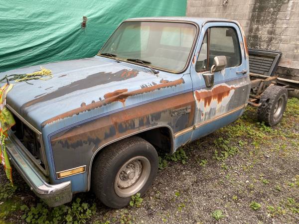 1984 Chevrolet Sierra 1500 Cab & Chassis for $0 Build