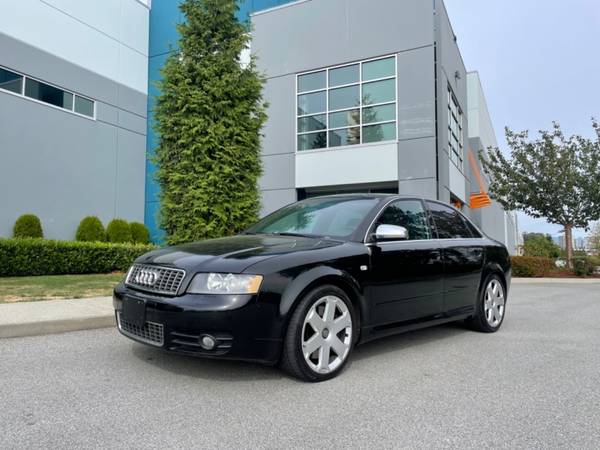 2004 Audi S4 Quattro 6-Speed Manual 154,000 KM BC Local