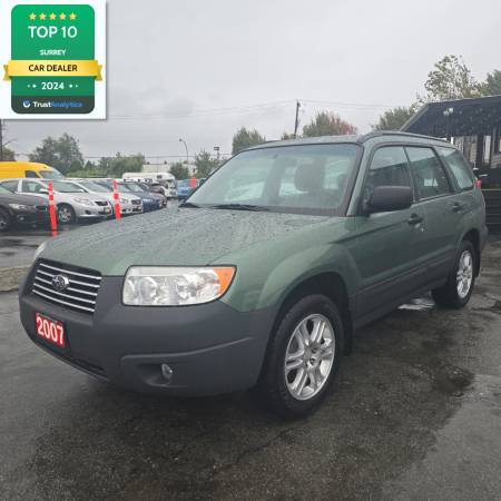 2007 Subaru Forester 2.5X for $0 Build Credit, Poor Credit,