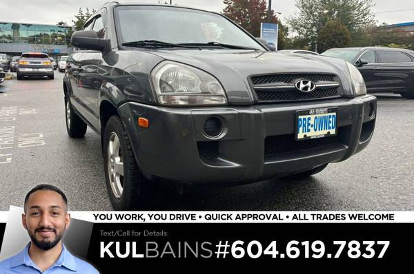 2008 Hyundai Tucson GL FWD SUV: 1-Owner, Local, Low KMs!