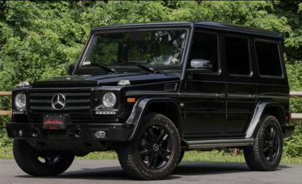 2015 G550 Black on Black for $0 Build Credit, Poor